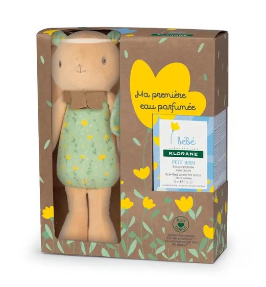 Klorane Bébé Petit Brun Coffret Mon Doudou Lapin